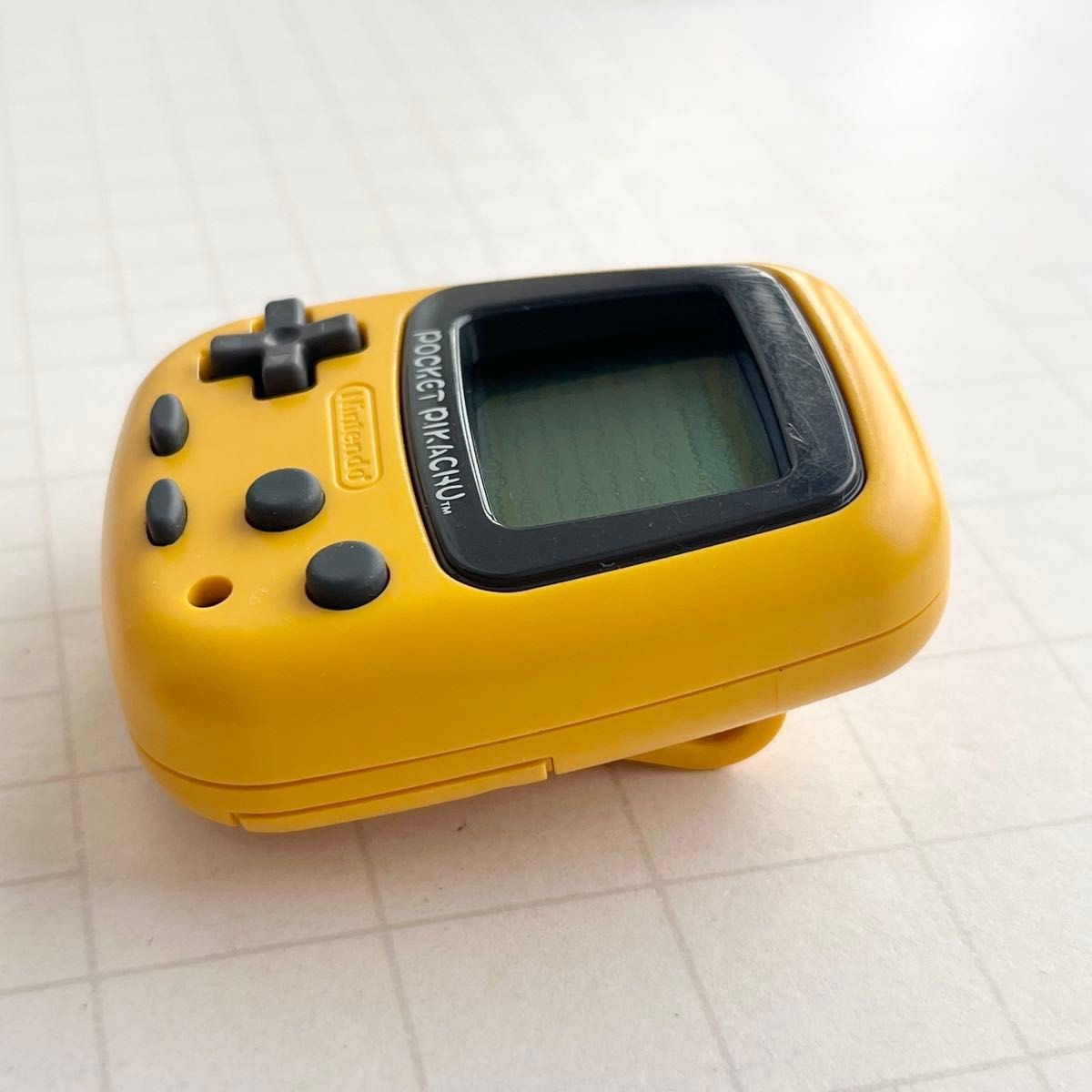 Nintendo Pocket Pikachu Yellow MPG-001 Pedometer Tested Working Cleaned Japan