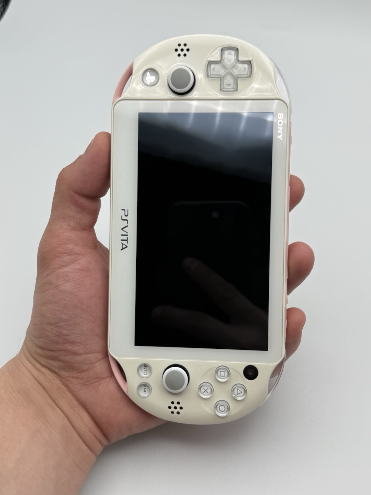 PS Vita Light Pink White PCH 2006 COMPLETE Console Charger Sony PS Vita Slim CIB