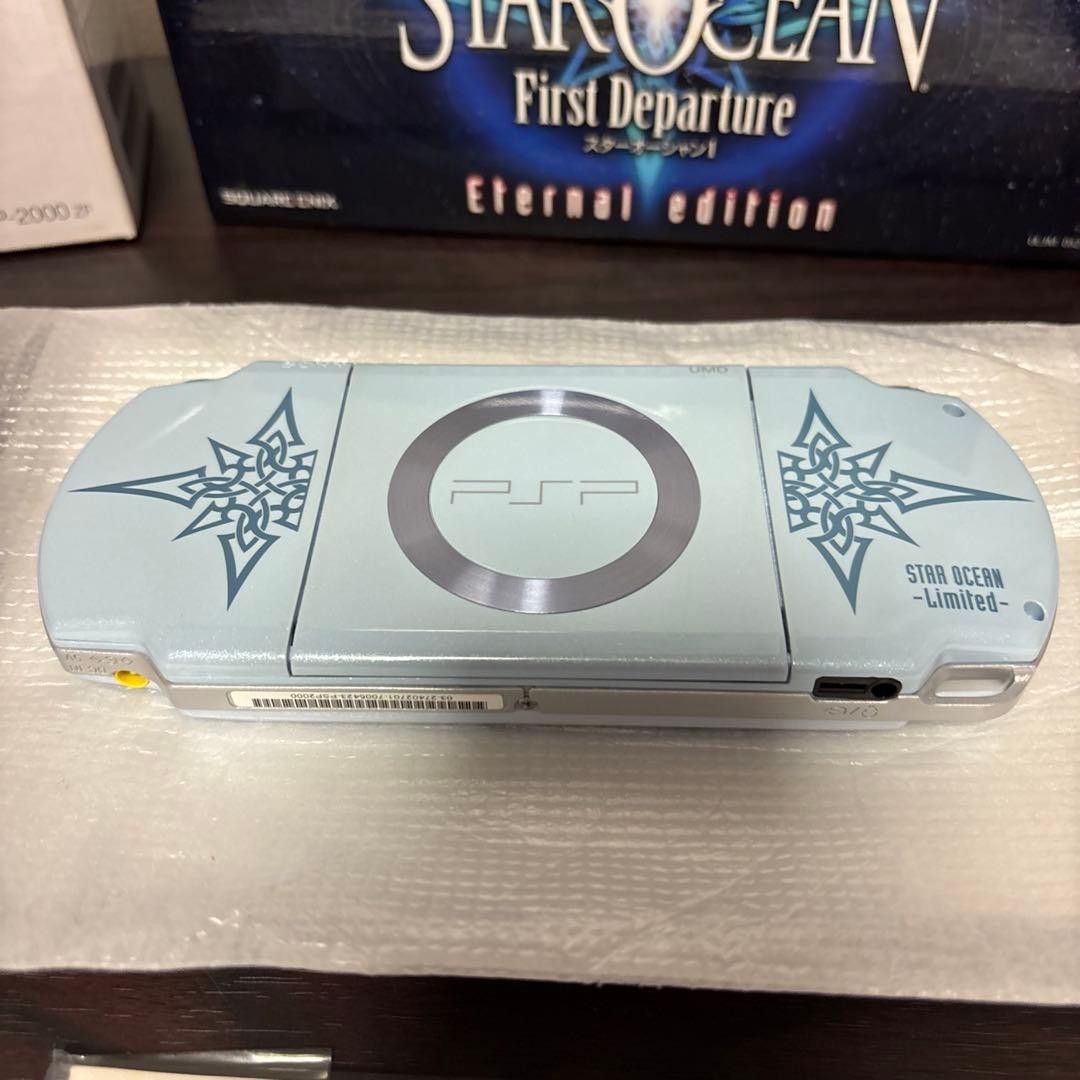 SQUARE ENIX Star Ocean 1 Eternal Edition PSP-2000 Console set Tested w/Box Used