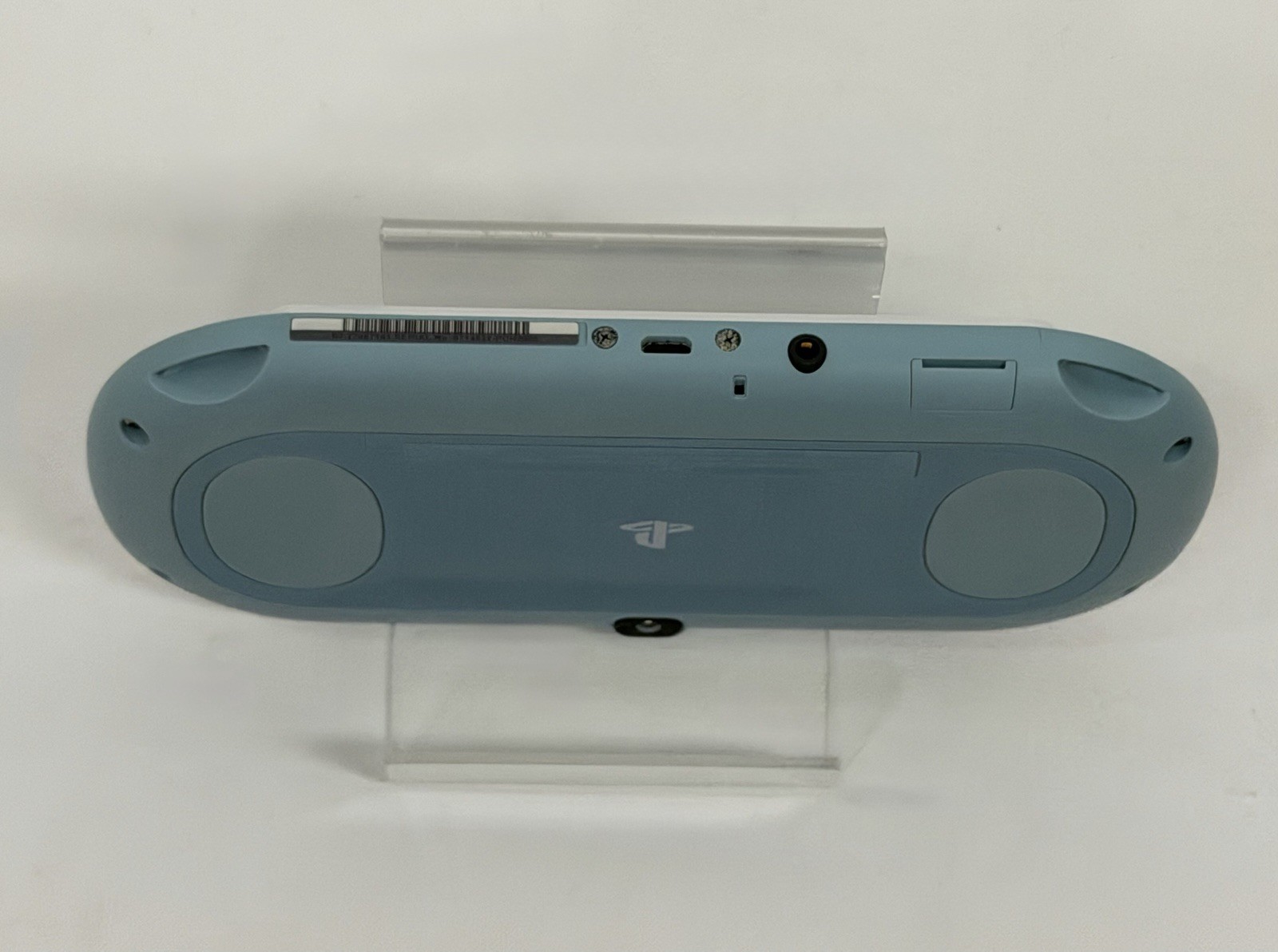 Sony PS Vita PCH-2000 White/ Light Blue Handheld Console With Charging Cable