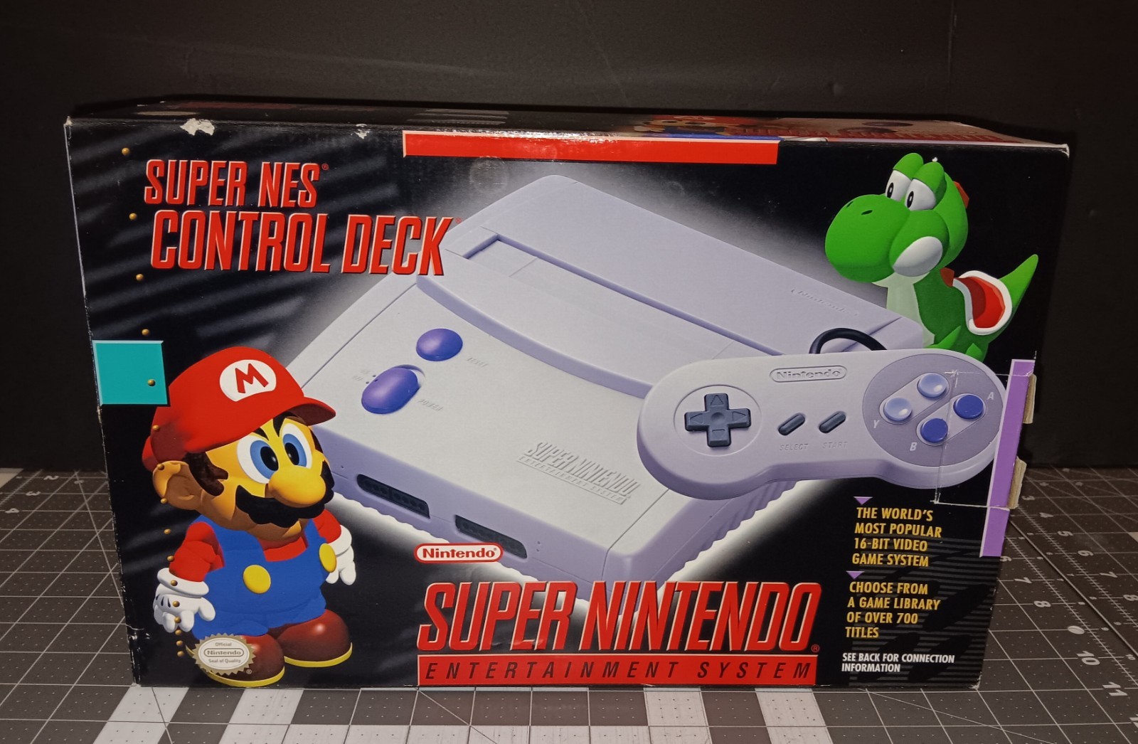 Super Nintendo SNES Jr Mini SNS-101 Console Control Deck Original UNUSED in Box