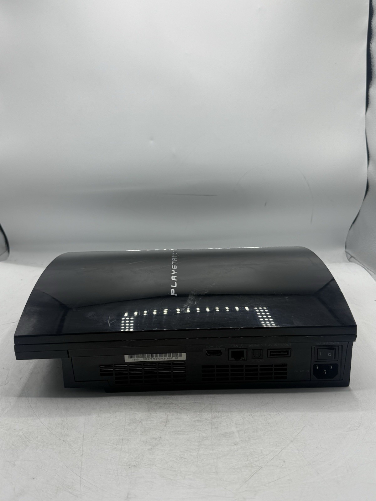Sony PS3 Playstation CECHE01 Backward Compatible Console Only READ