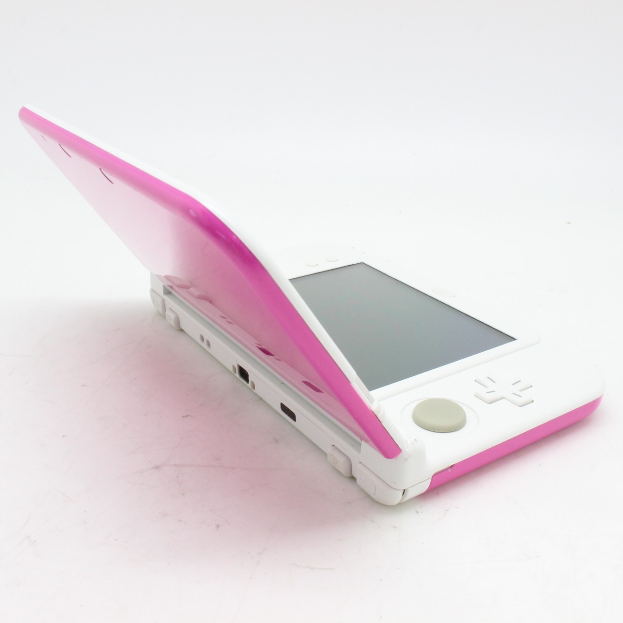 [ NEAR MINT ] NINTENDO NEW 3DS XL PINK WHITE Game Console From Japan 4013