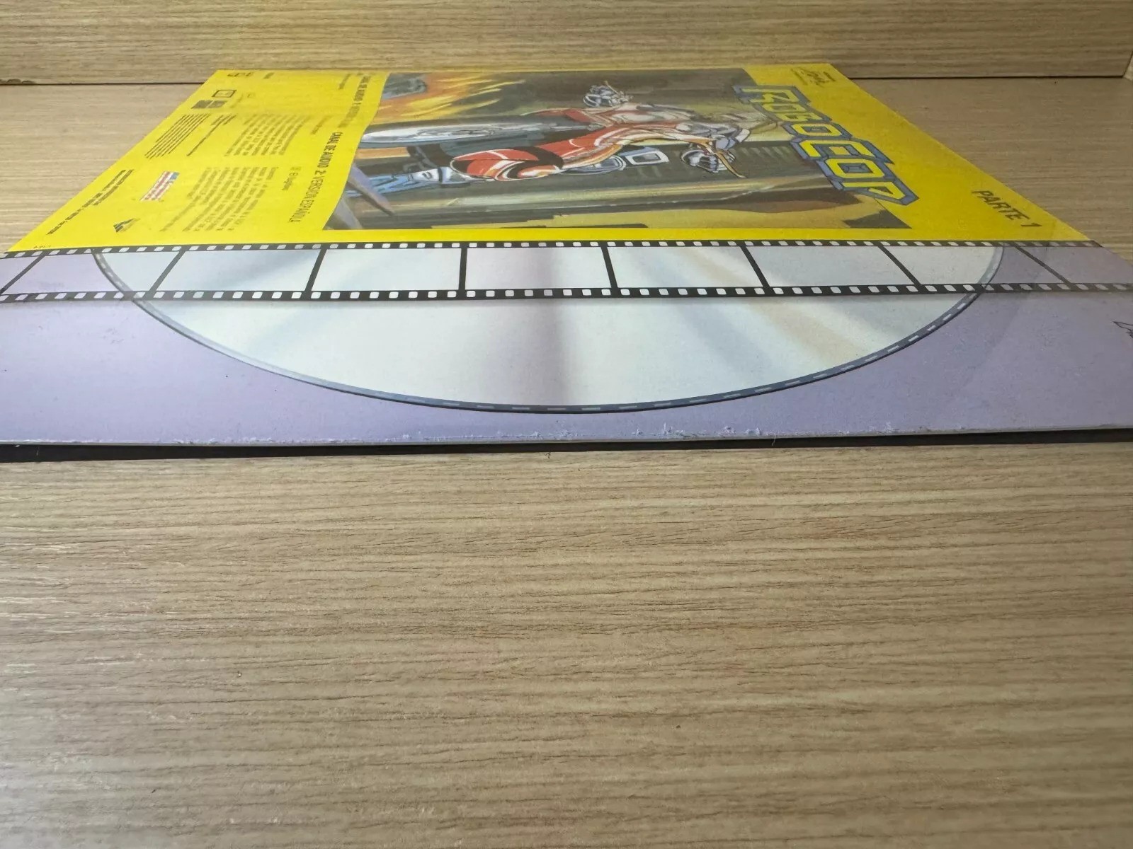 READ INFO- Robocop Animation Laser Disc LD Philips Laserdisc Spanish Italian