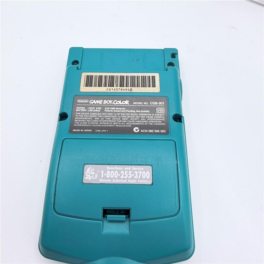 Nintendo Game Boy Color Handheld Game Console – Teal Tested Working