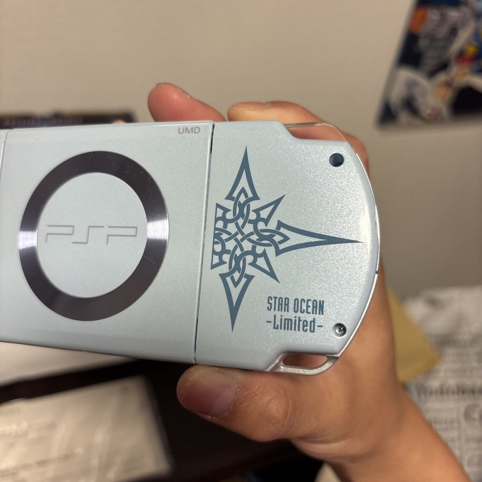 Sony PSP-2000 Console Star Ocean Limited Edition Charger Game Box Japanese