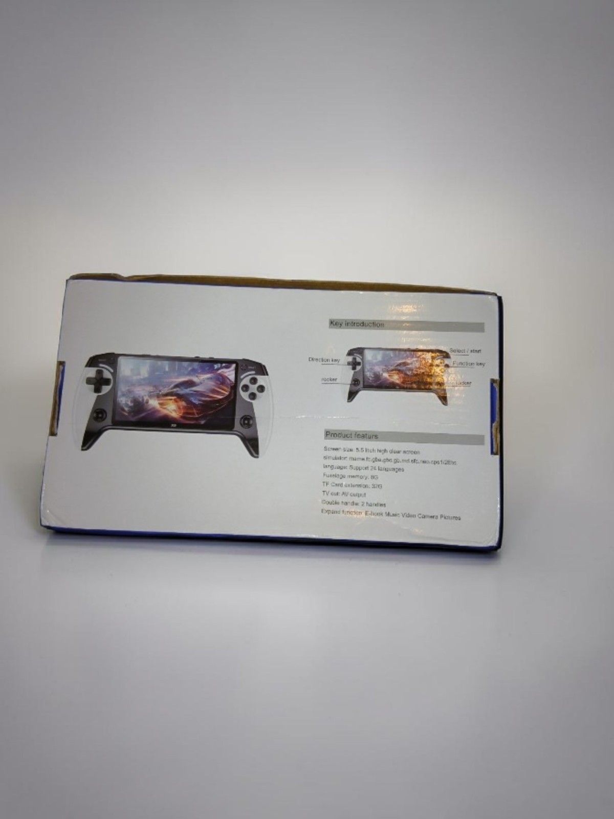 X9 Handheld System 5.5in Screen 8G, Memory Card, Micro-USB, Black/White