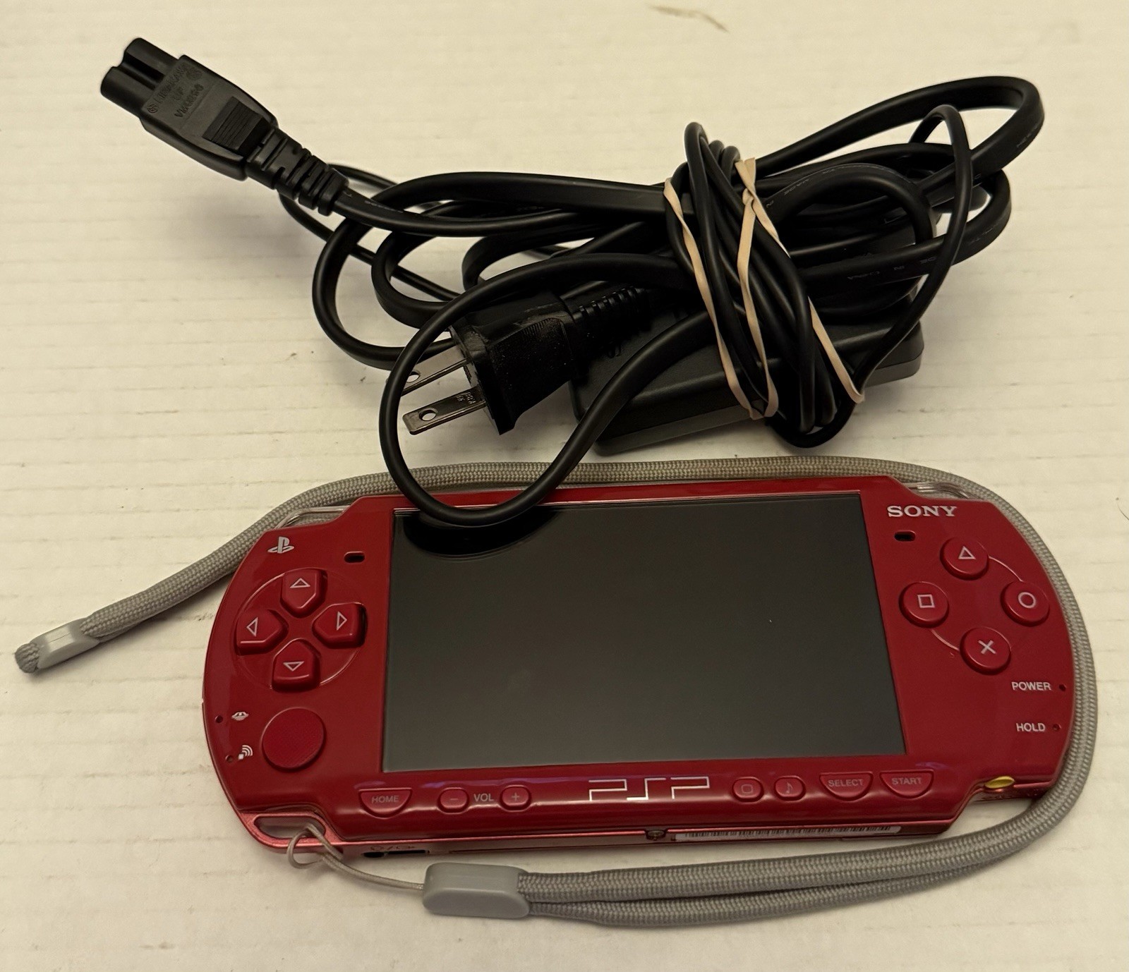 Sony PSP God Of War Limited Edition Console (2001) w OEM Charger – Tested