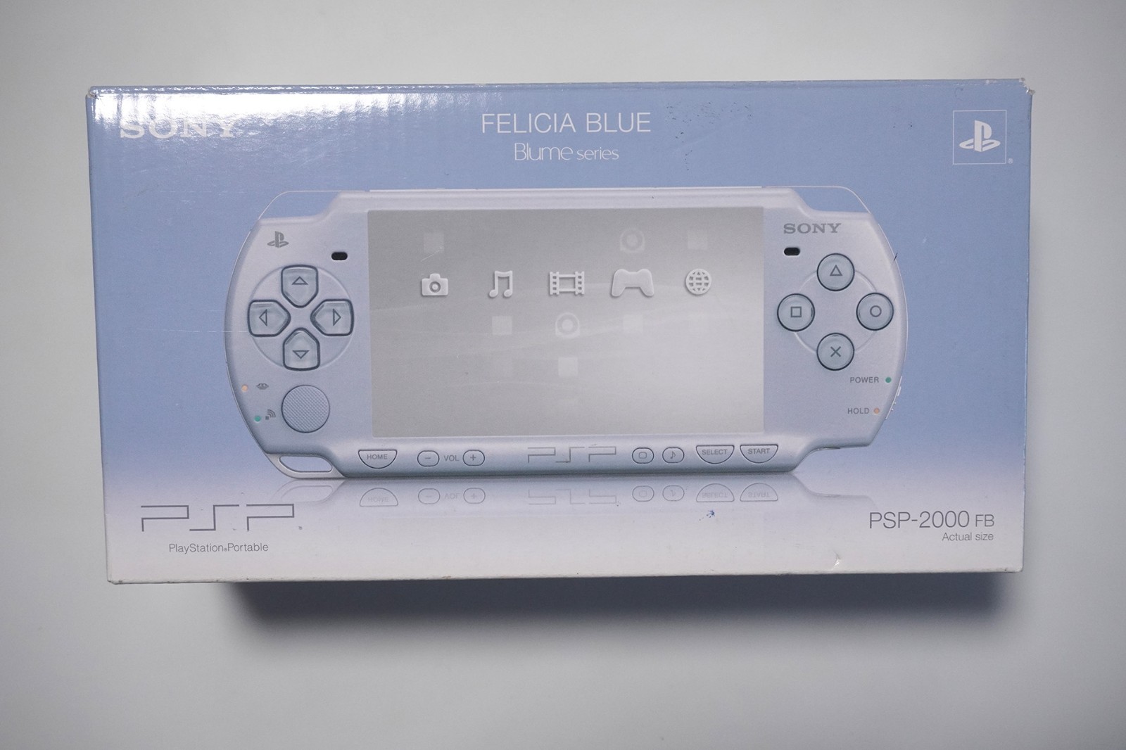 PSP-2000 FB Blume Series Felicia Blue console boxed Japan system US Seller