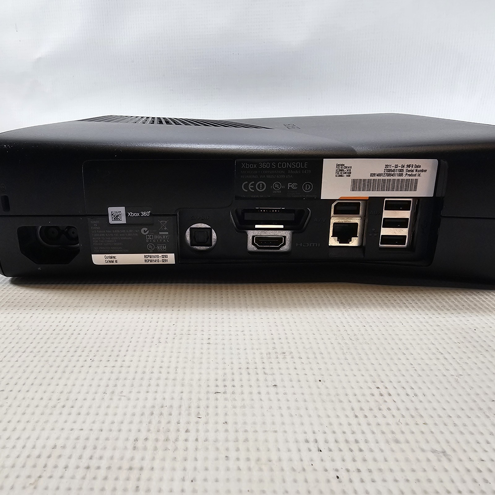 Xbox 360 Console Bundle Lot Controller AV Cable Tested Working