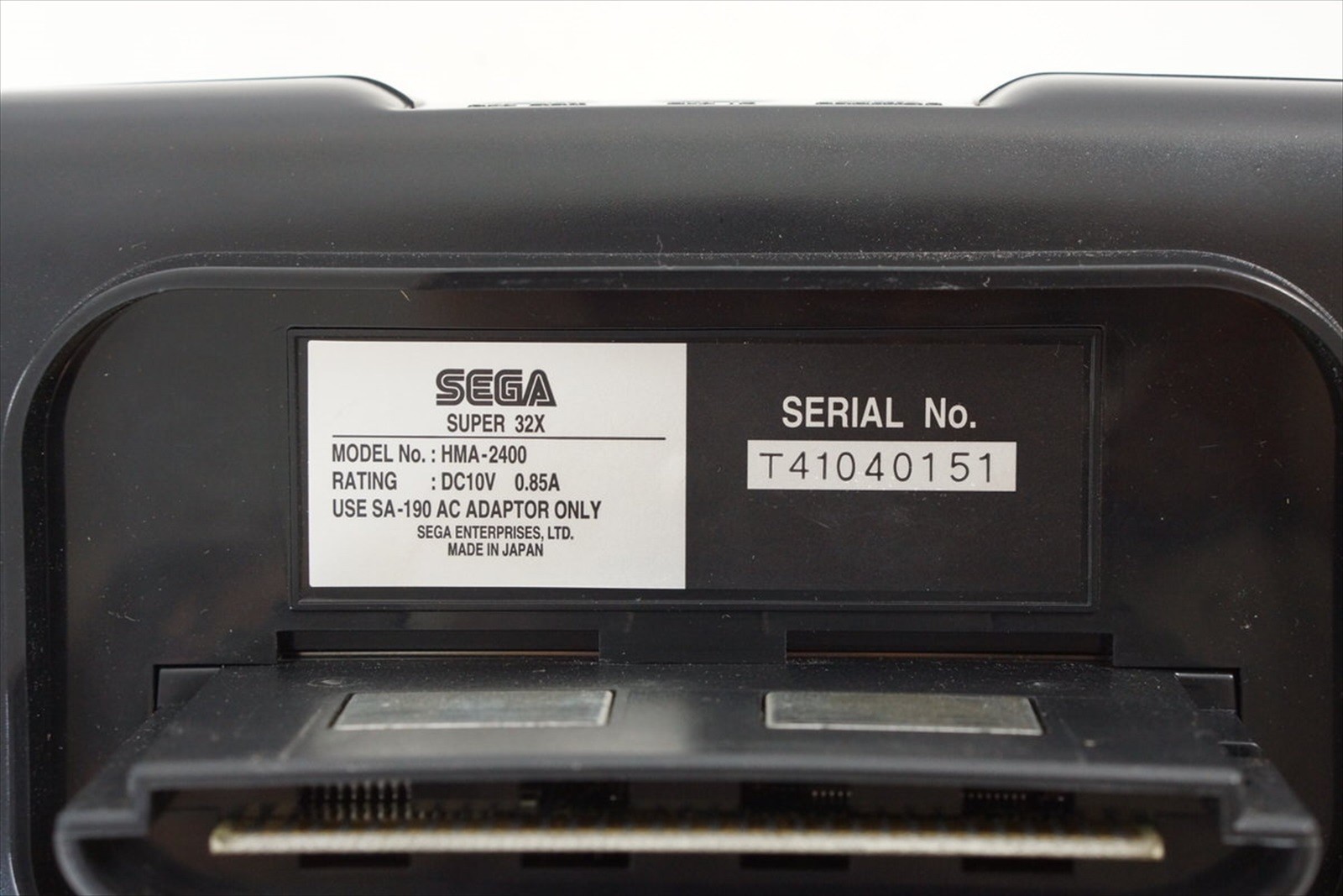 Mega Drive SUPER 32X Console System Boxed HMA-2400 Sega Tested P01010424