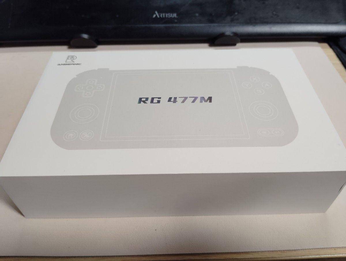 ANBERNIC RG477M 12GB 256GB Bronze Aluminum Metal Handheld Console Android Used