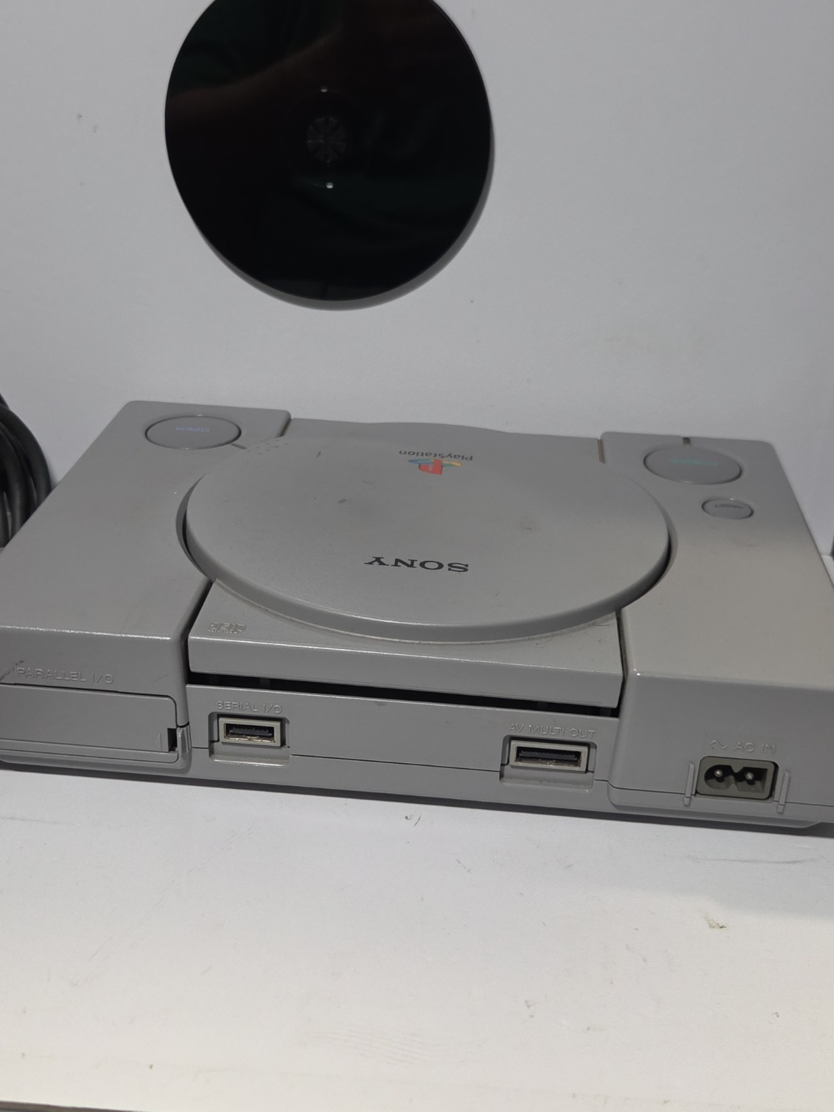Sony PlayStation 1 Console W/ Dukes Of Hazzard Disc. Tested Working.