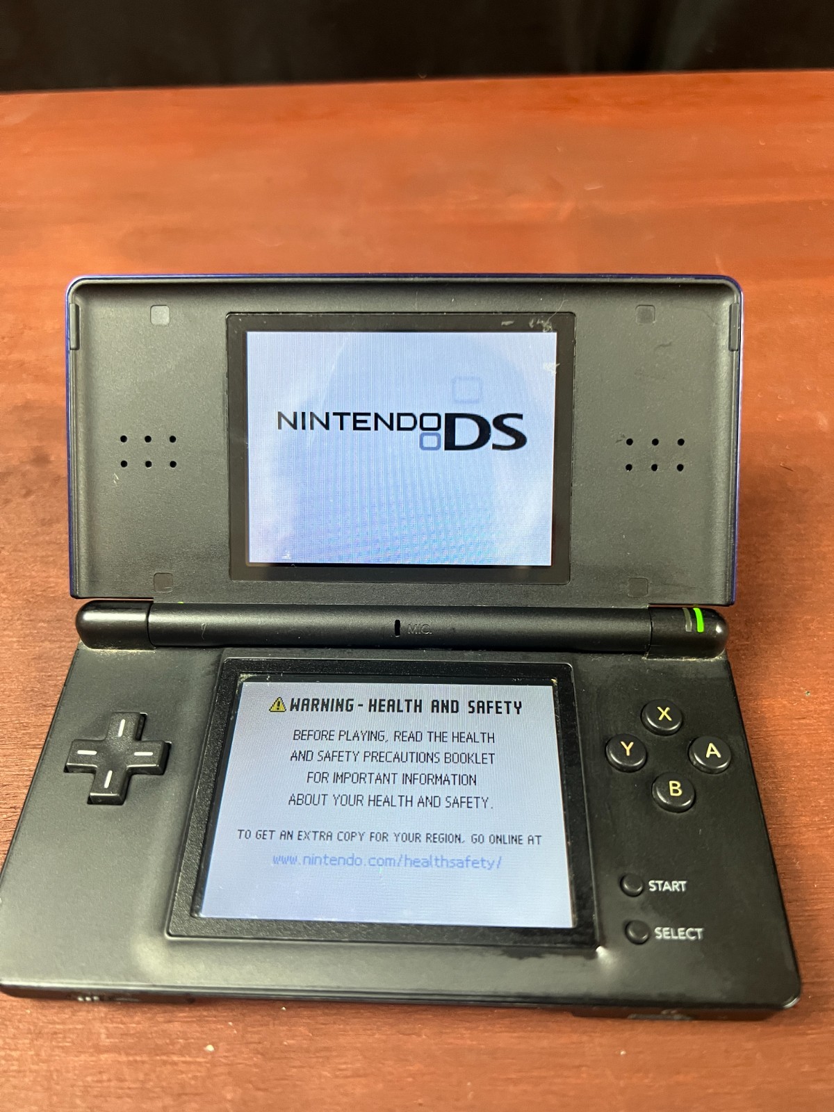 Nintendo DS Lite Handheld Game Console USG-003 Cobalt Blue Tested
