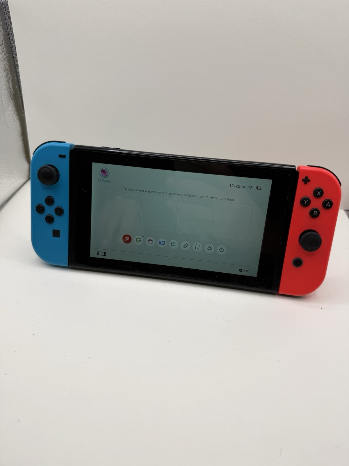 Nintendo Switch HAC-001-01 Console And Joy Cons Only – READ