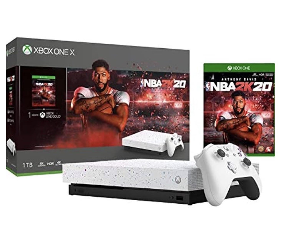 Microsoft Xbox One X 1 TB NBA 2K20 Special Edition