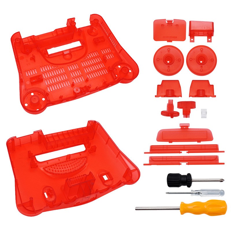 Full Housing Case Shell Cover Replacement For Nintendo N64 Game Console