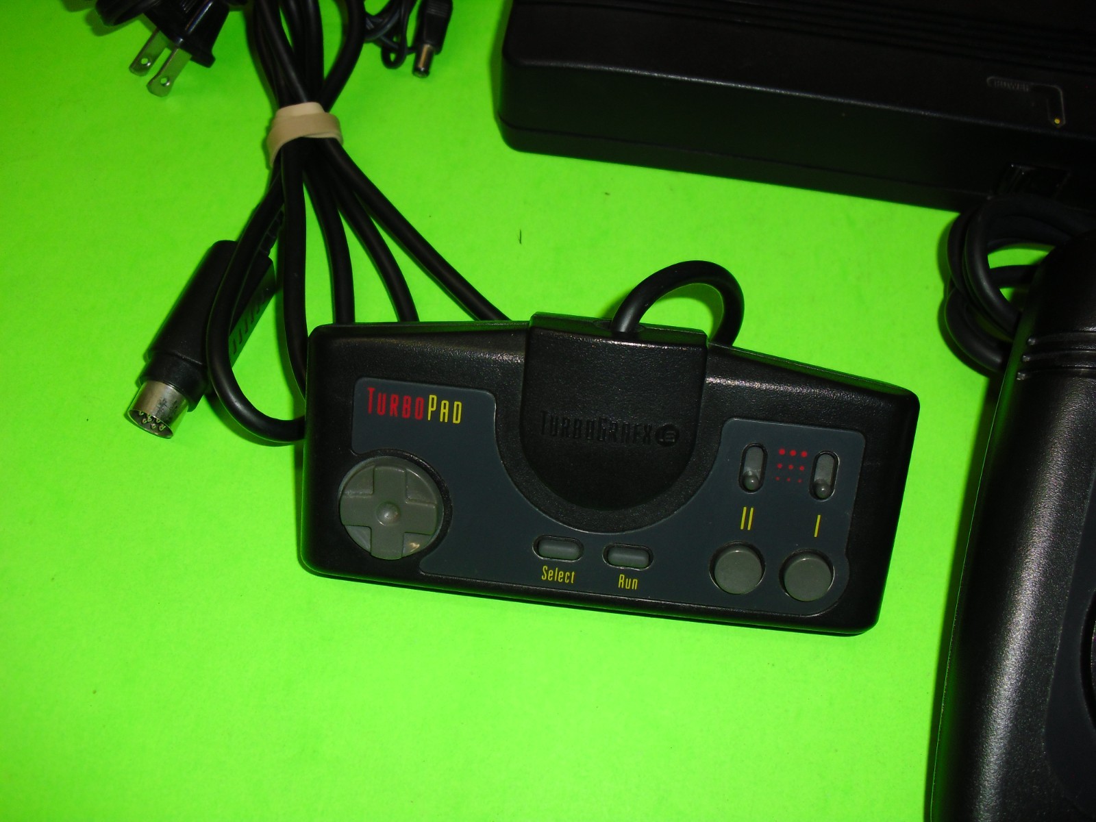TurboGrafx 16 system w/ Turbo Arcade Stick & controller TESTED! Tg16 Console