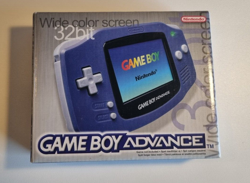Nintendo Game Boy Advance Handheld System – Indigo