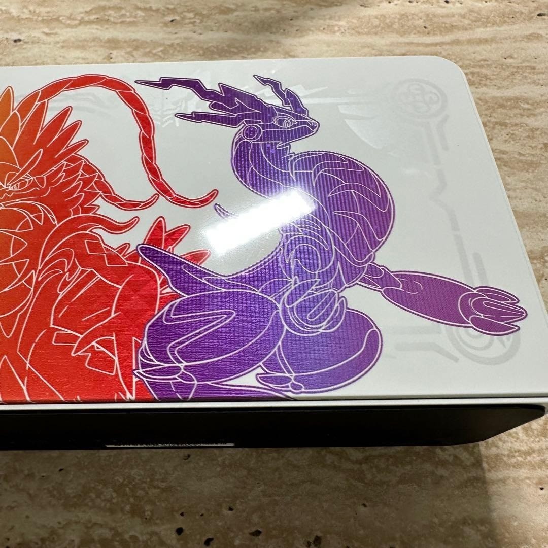 Nintendo Switch Model Scarlet & Violet Limited Edition Complete in Box Near 6464