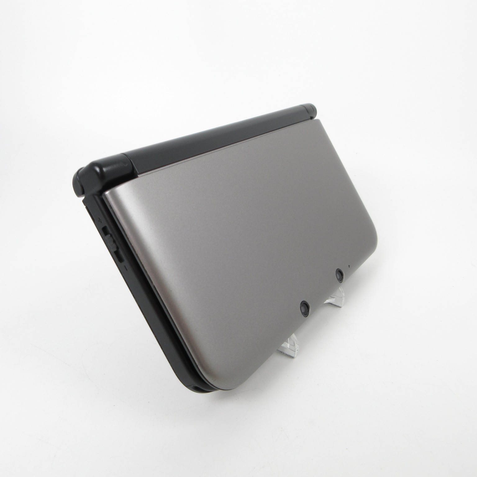 【Excellent】Nintendo 3DS LL XL Silver x Black Console ONLY Japan Ver. #NET0517/02