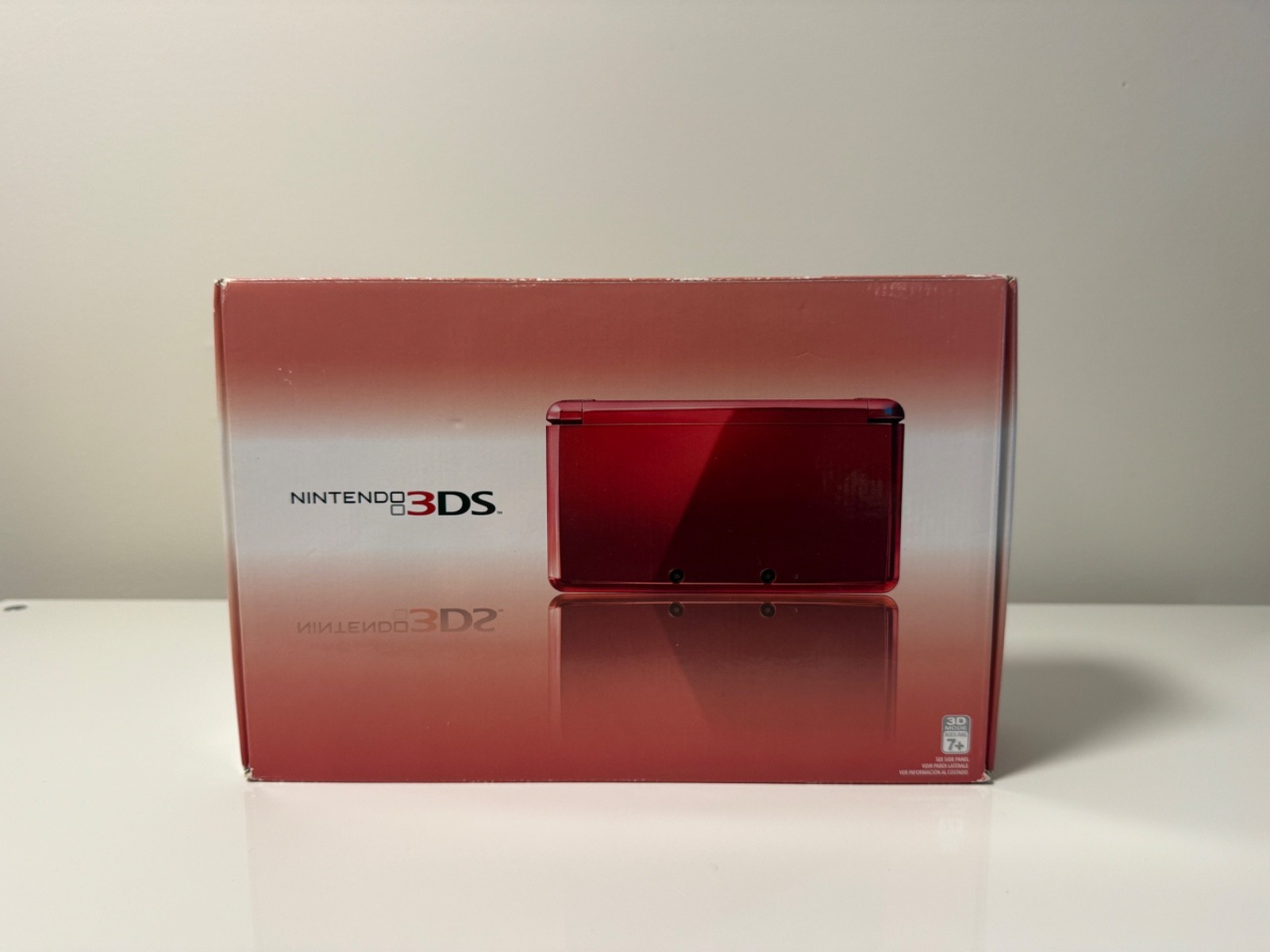 Nintendo 3DS Handheld System – Flame Red *Original Box & Manuals Included*