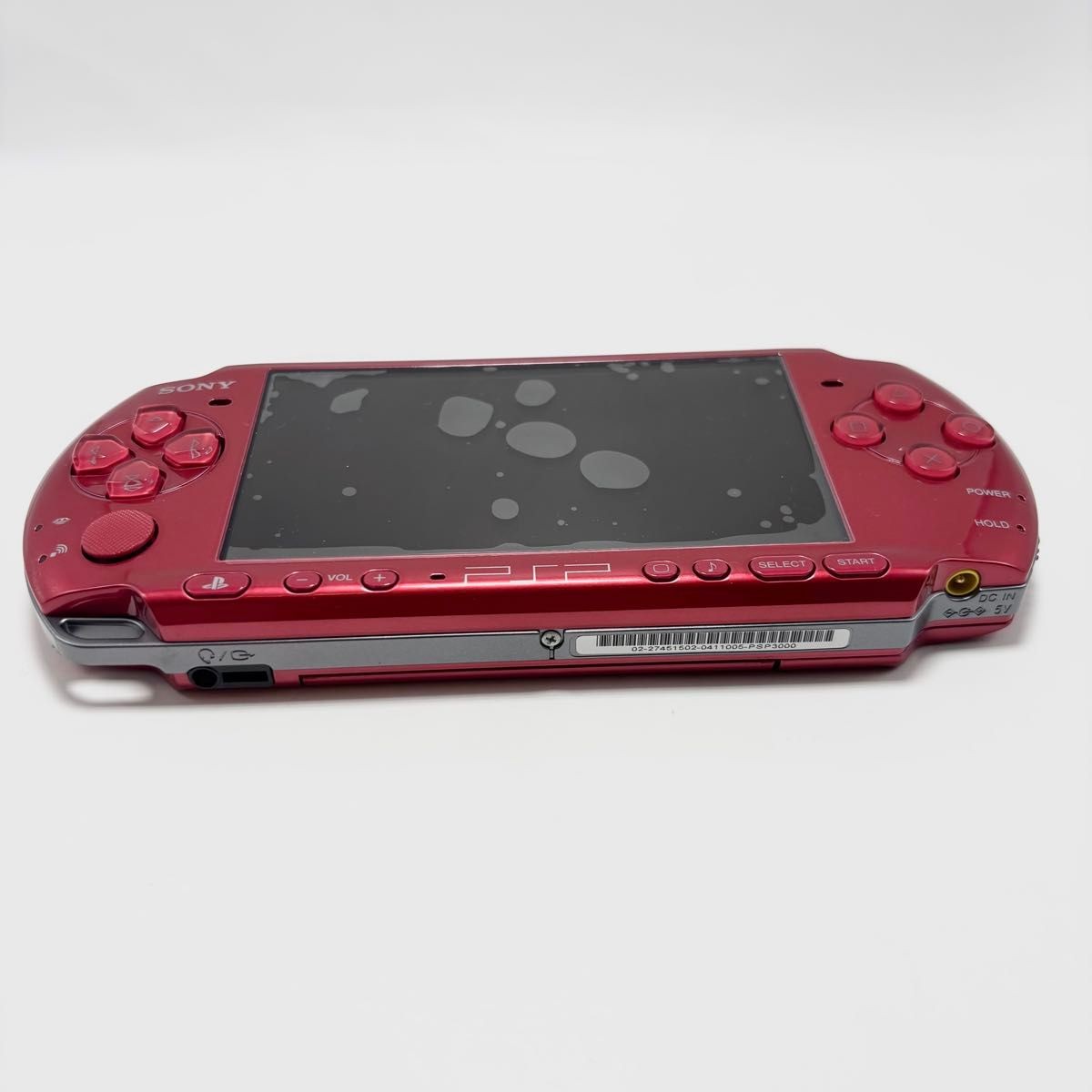 Sony PSP‑3000 Radiant Red Carnival Color Console Tested Working – Japan Model