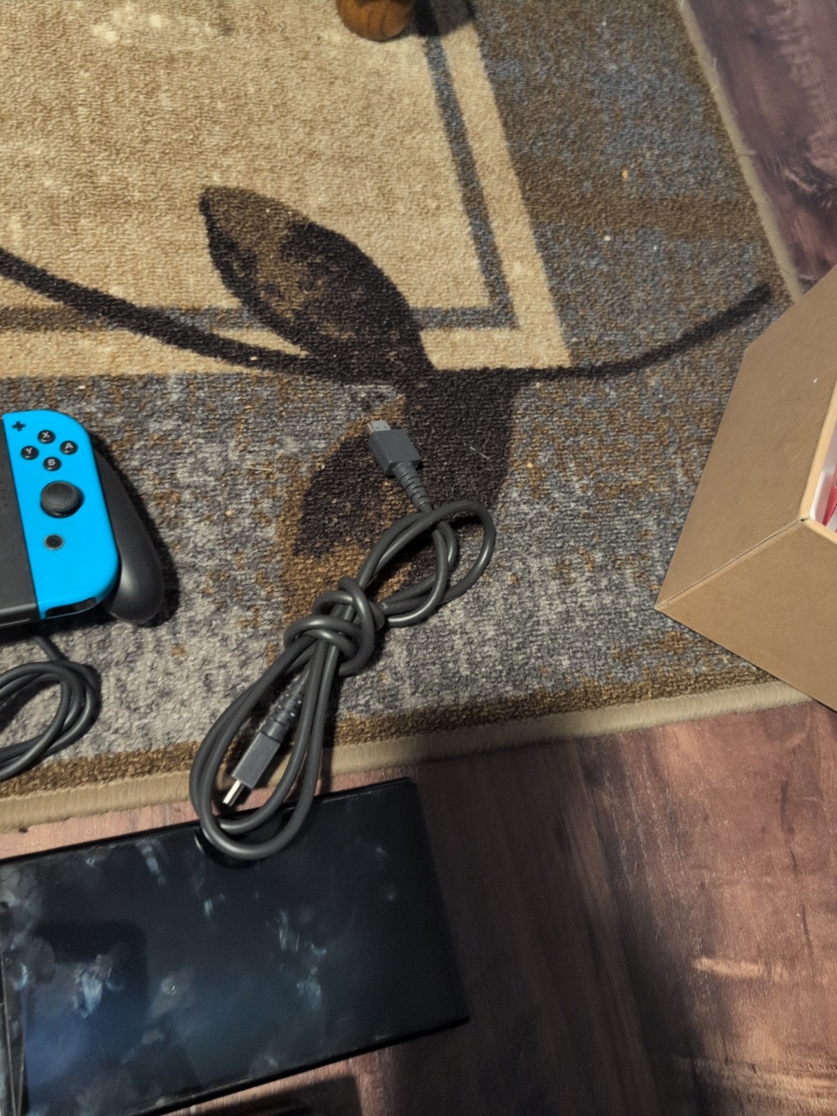 Nintendo Switch OLED Model HEG-001 Handheld Console – 64GB – Red Blue