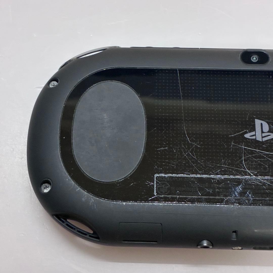 Sony PS Vita Slim PCH-2000 Black CIB Charger 8GB Memory Card Excellent Japan