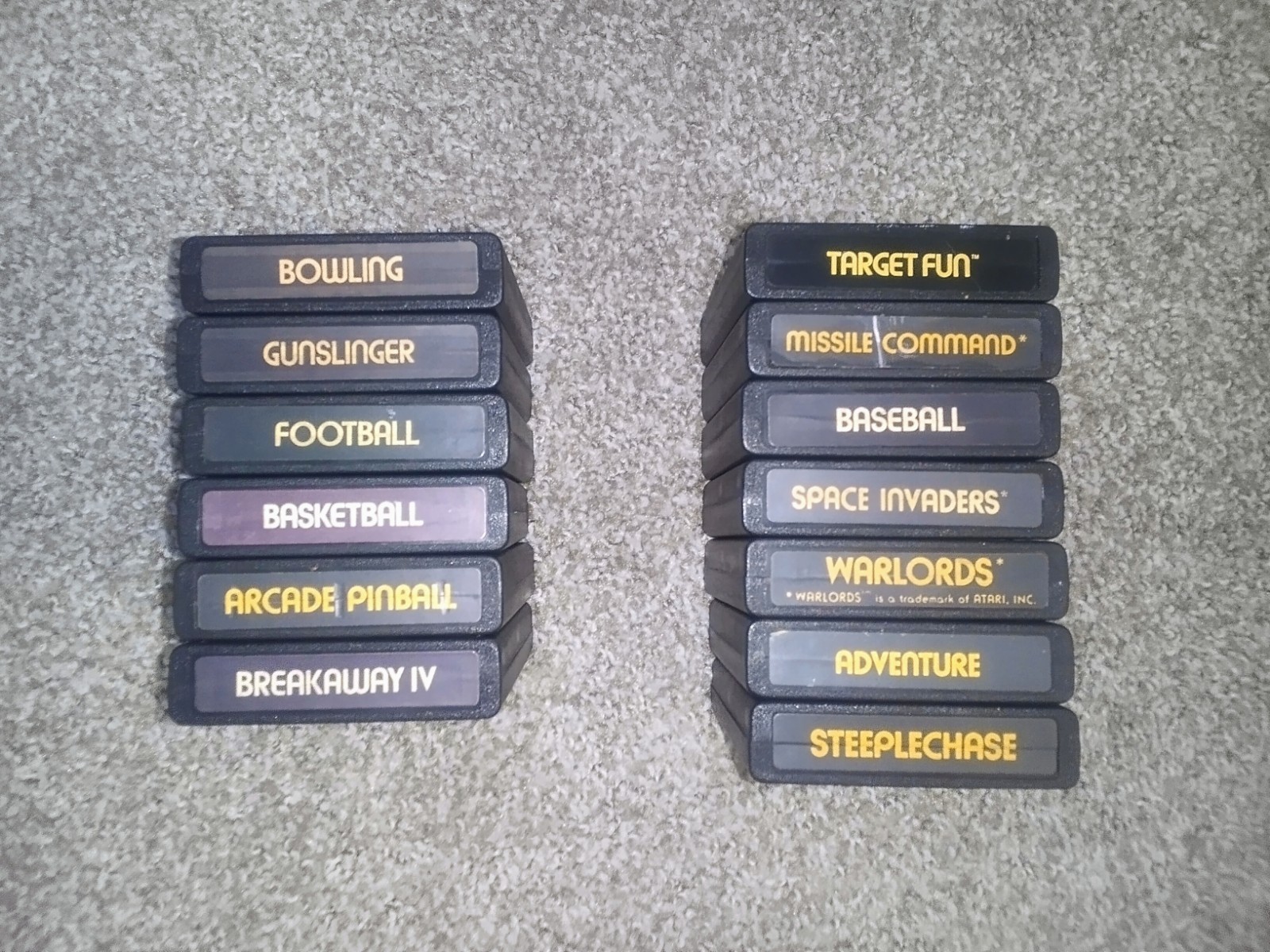 Atari 2600 Sears Console + 13 Games Working + Storage See Pics READ BELOW