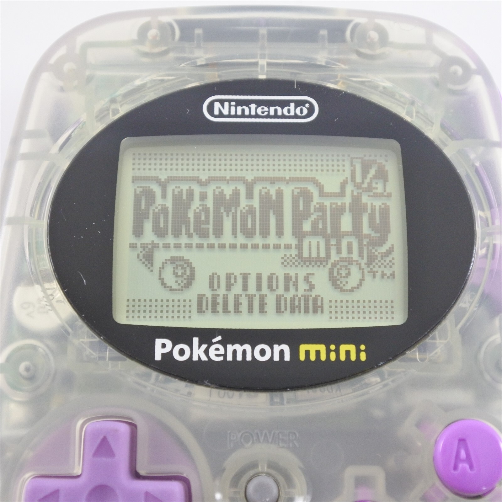 Pokemon Mini SMOOCHUM PURPLE Console MIN-001 US Version Boxed 1817 Nintendo