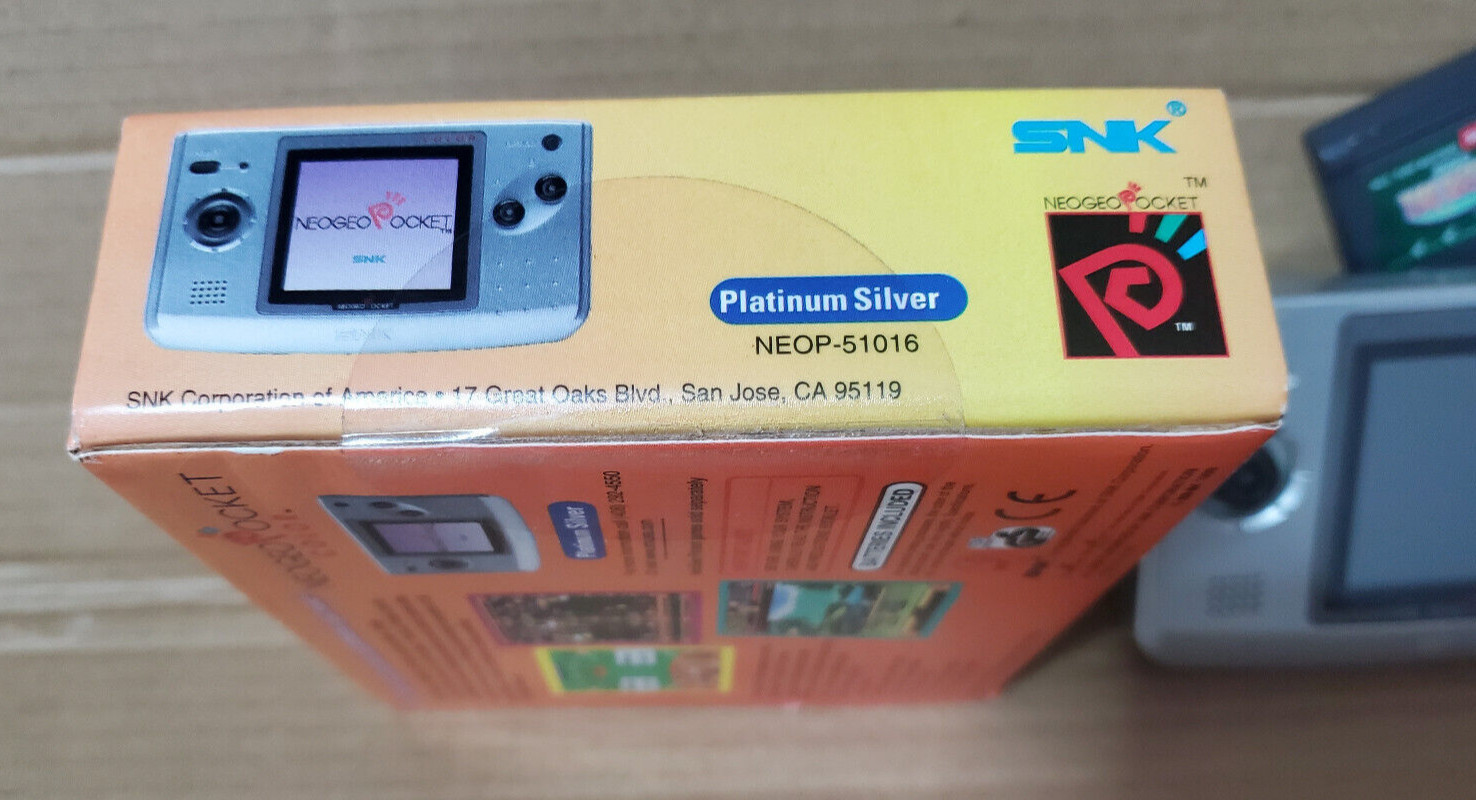 Neo Geo Pocket Color SNK Handheld Console in Box CIB TESTED US Version
