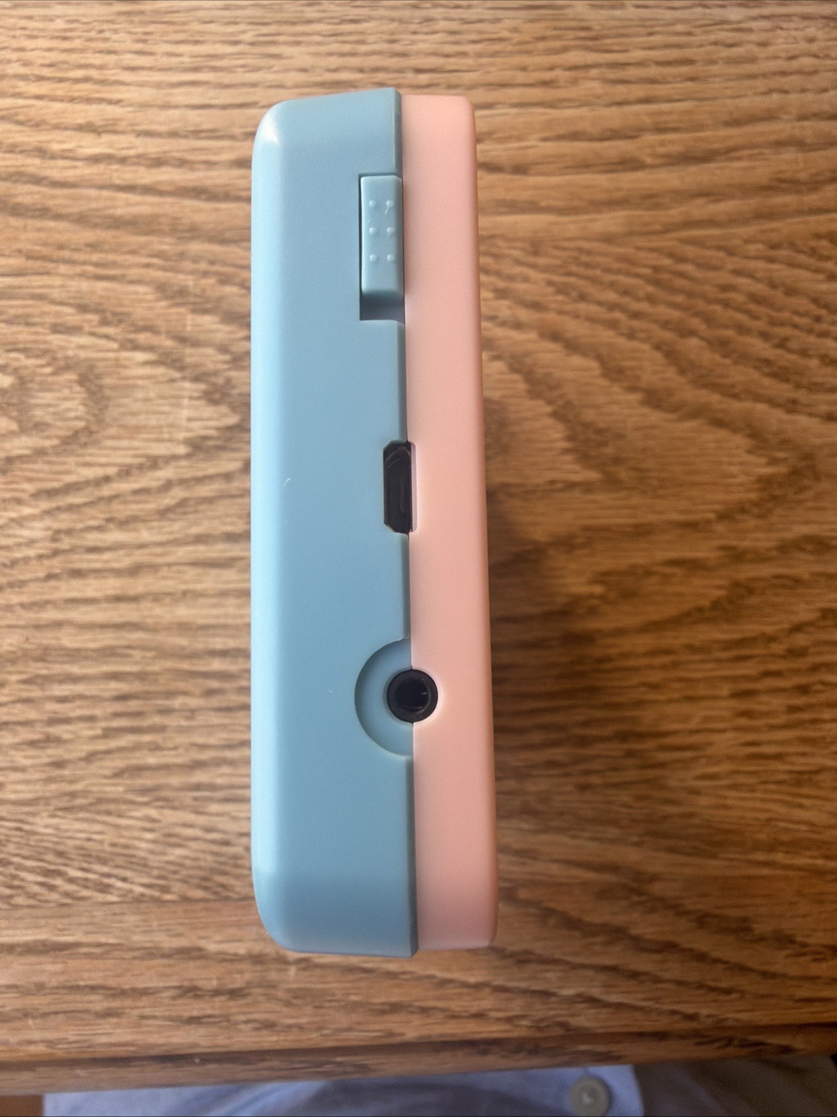 G5 Retro Handheld Game Console 500-in-1 Tested Working Pink Blue Paint Splatter