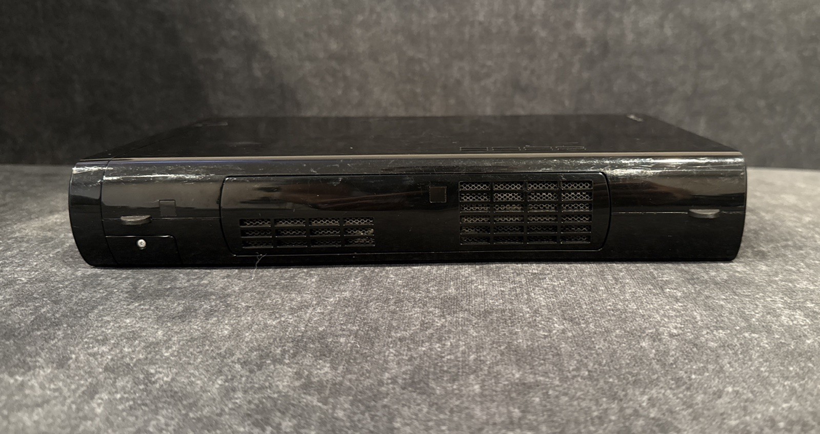 Official Nintendo Wii U Deluxe 32GB Black Console & Power Supply Only Works w AV