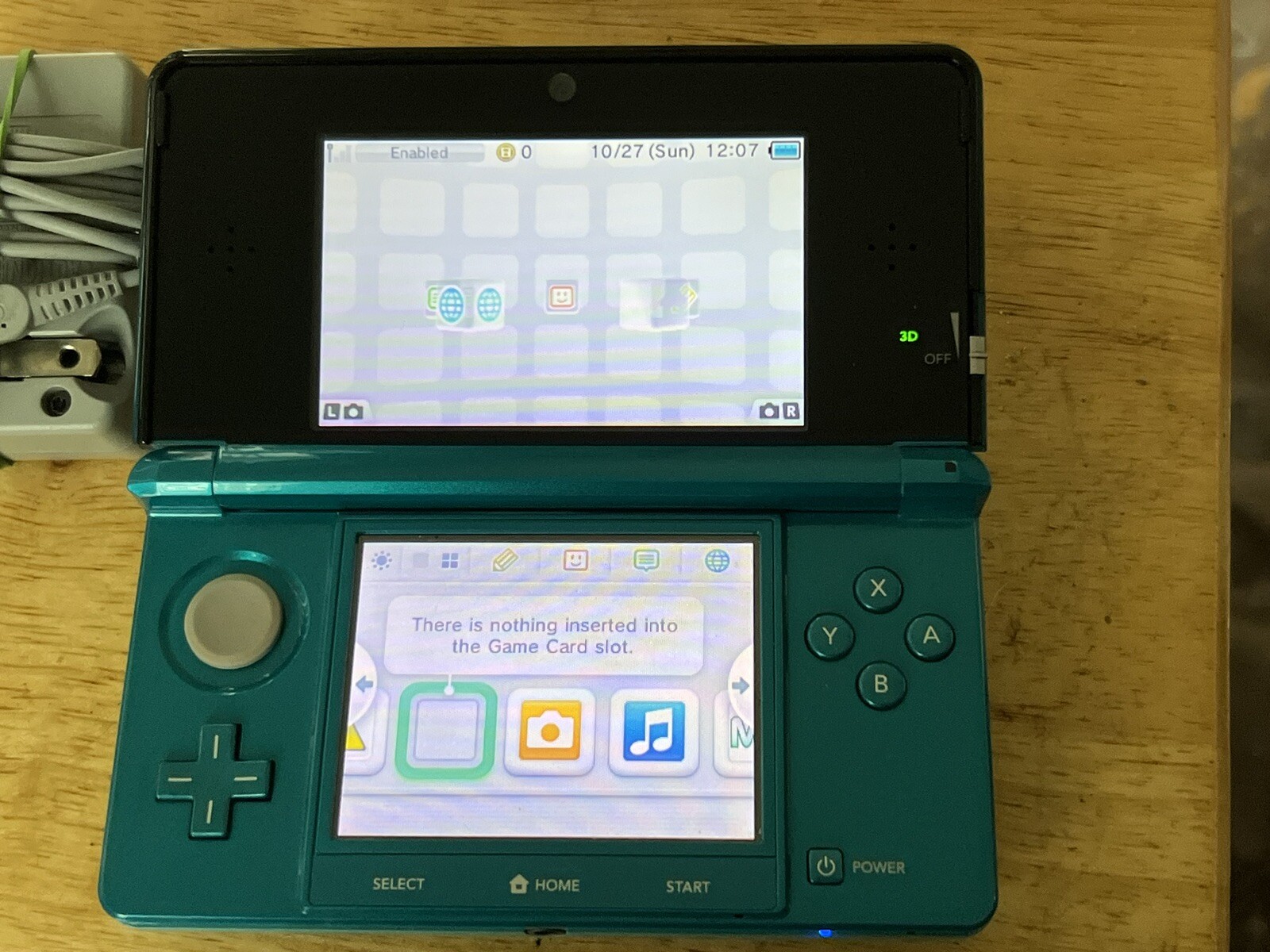 Nintendo 3DS Handheld System – Aqua Blue