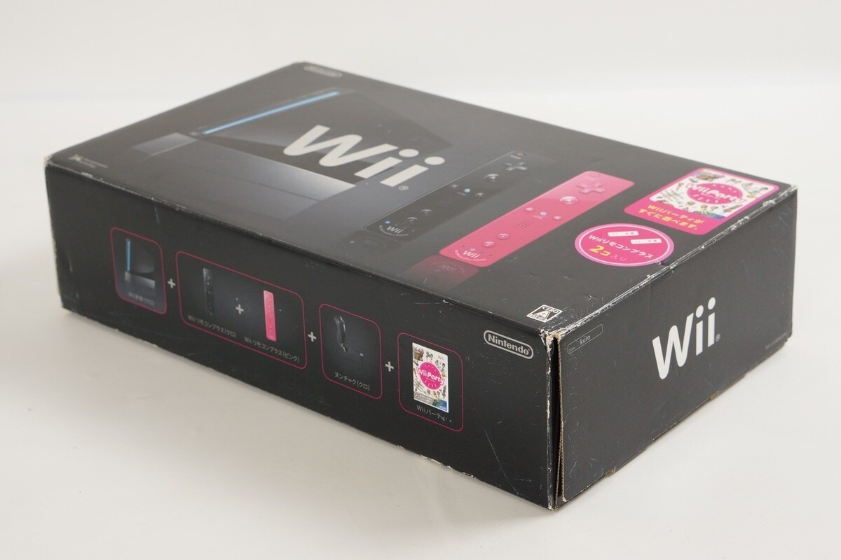 Nintendo Wii Console Black RVL001 -Japan Model- Tested System wii party 51618277