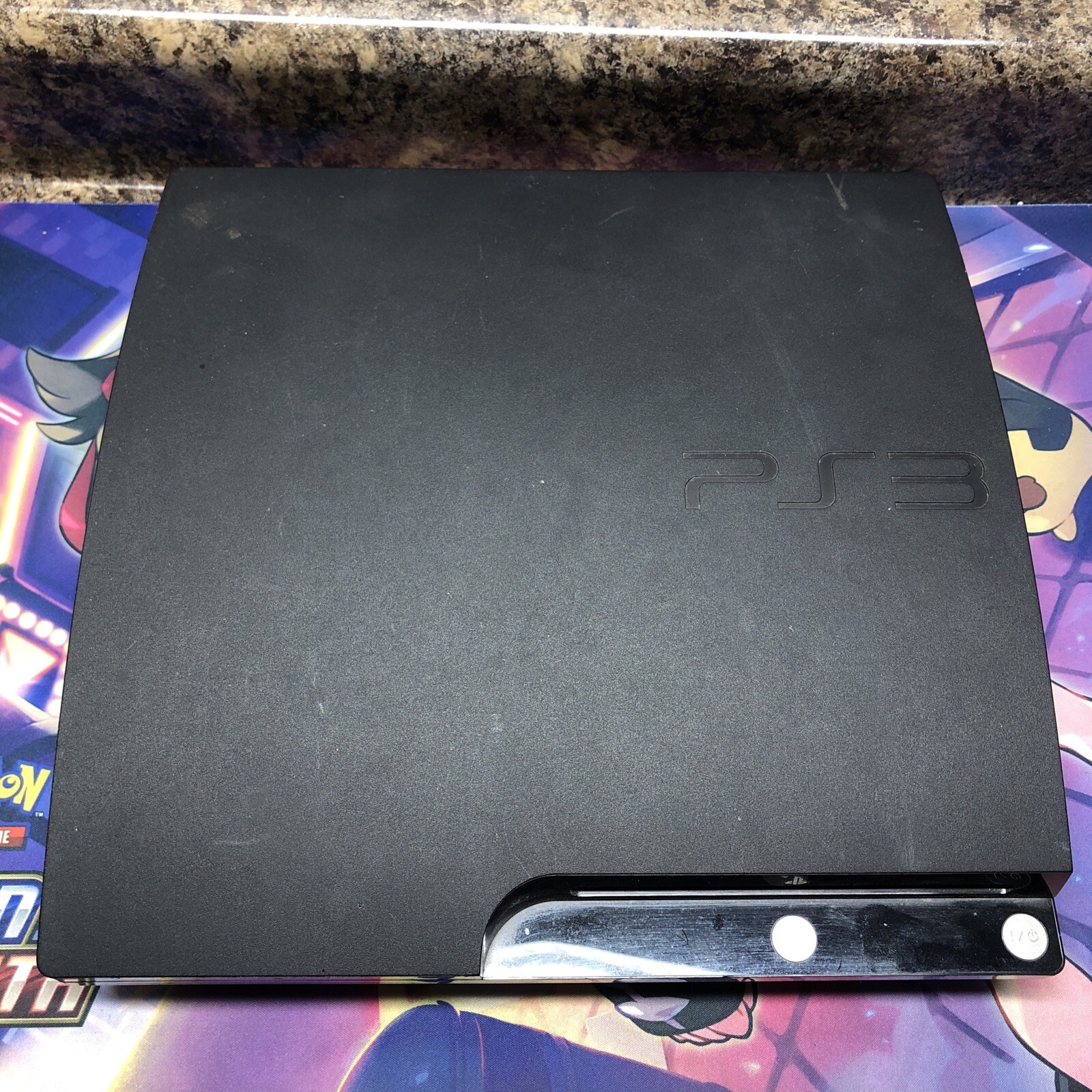 Sony Playstation 3 Slim 150 GB Console Controller, Cables, & 5 Games PS3 #ML40