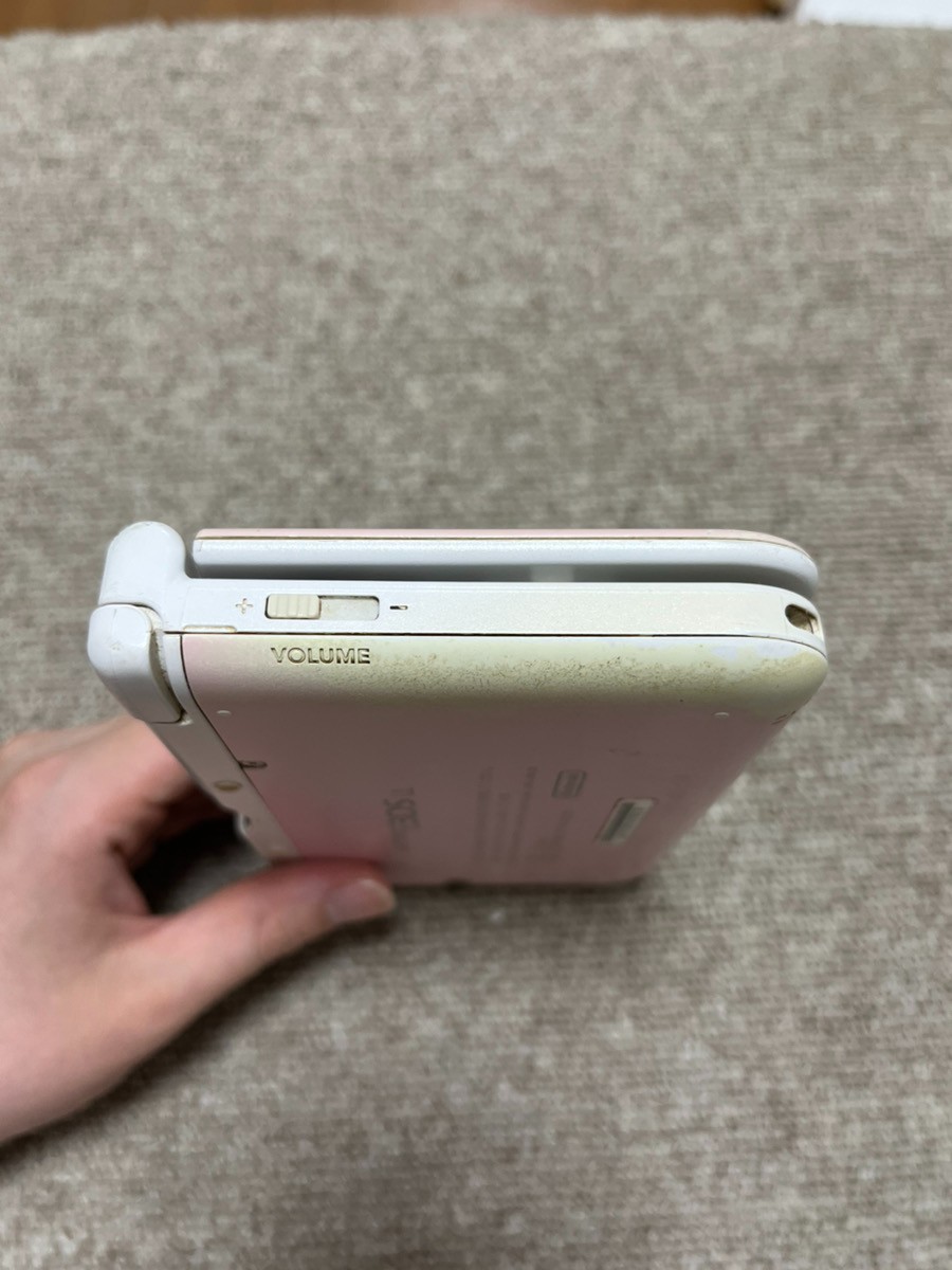 3DS LL XL pink white Japan Nintendo Console Japanese B976