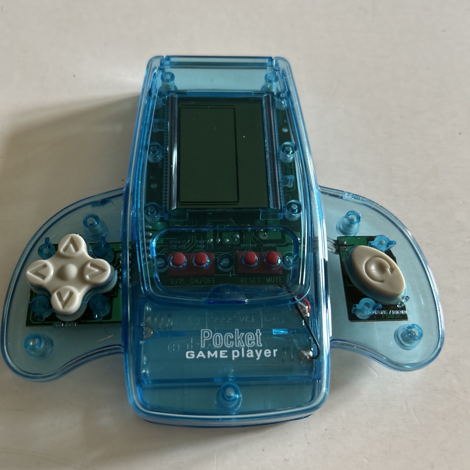Pocket Game Player w/ Clear Blue Case- Tested