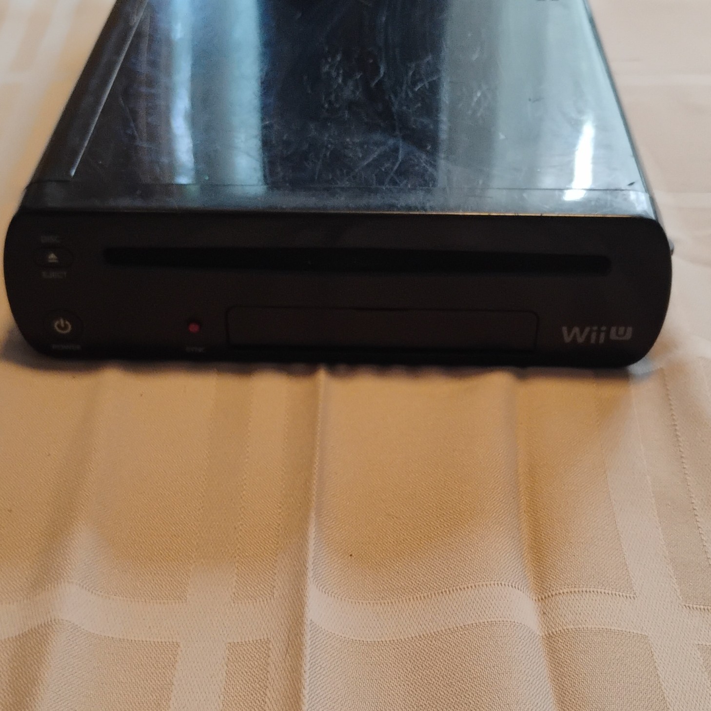 Nintendo Wii U 32GB Black Console Only (Untested) 1080p Wi-Fi HDMI/USB