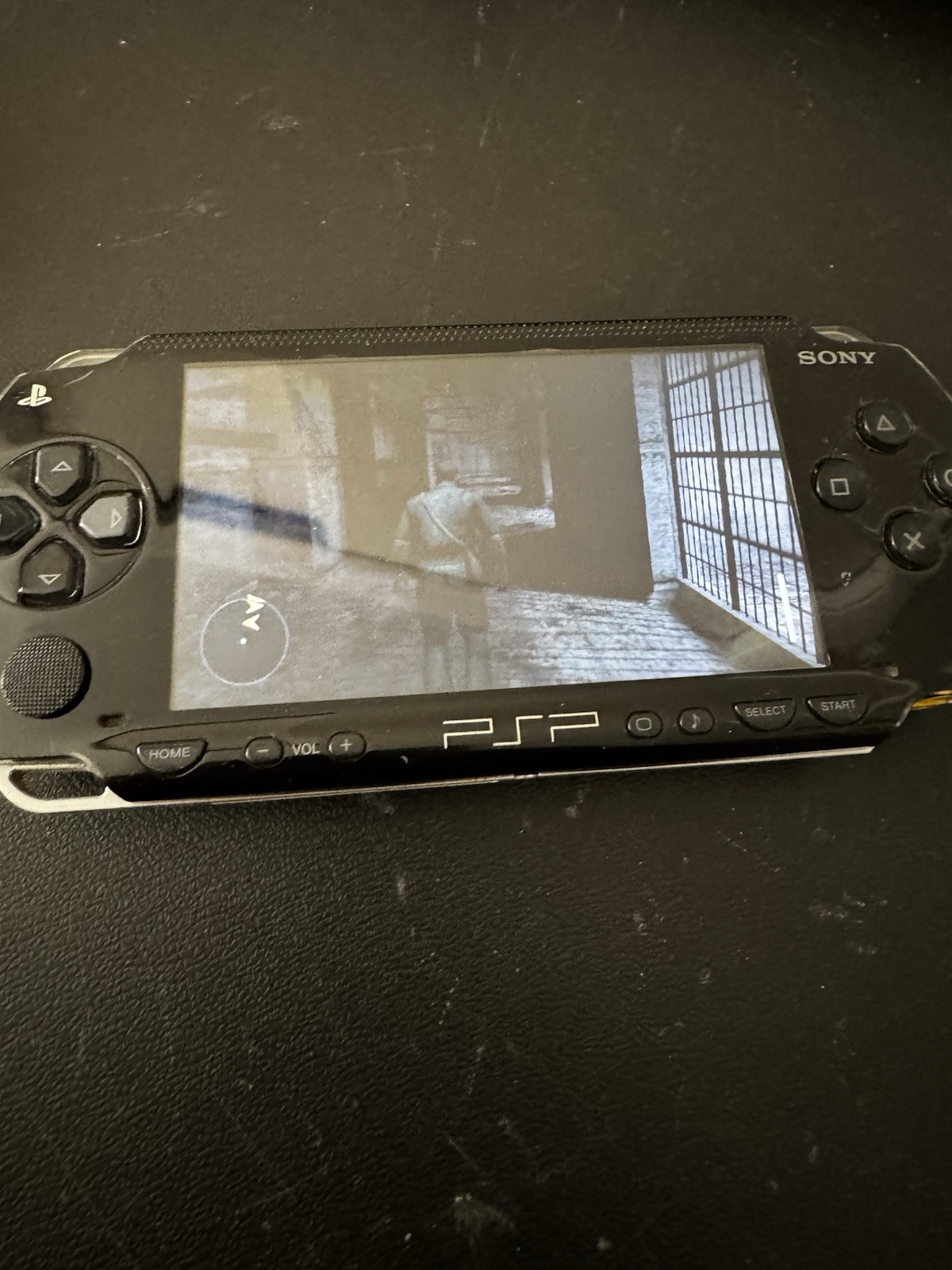 Sony PSP-1001 PlayStation Portable Black W/ Games Manhunt 2 Charger Tested Works