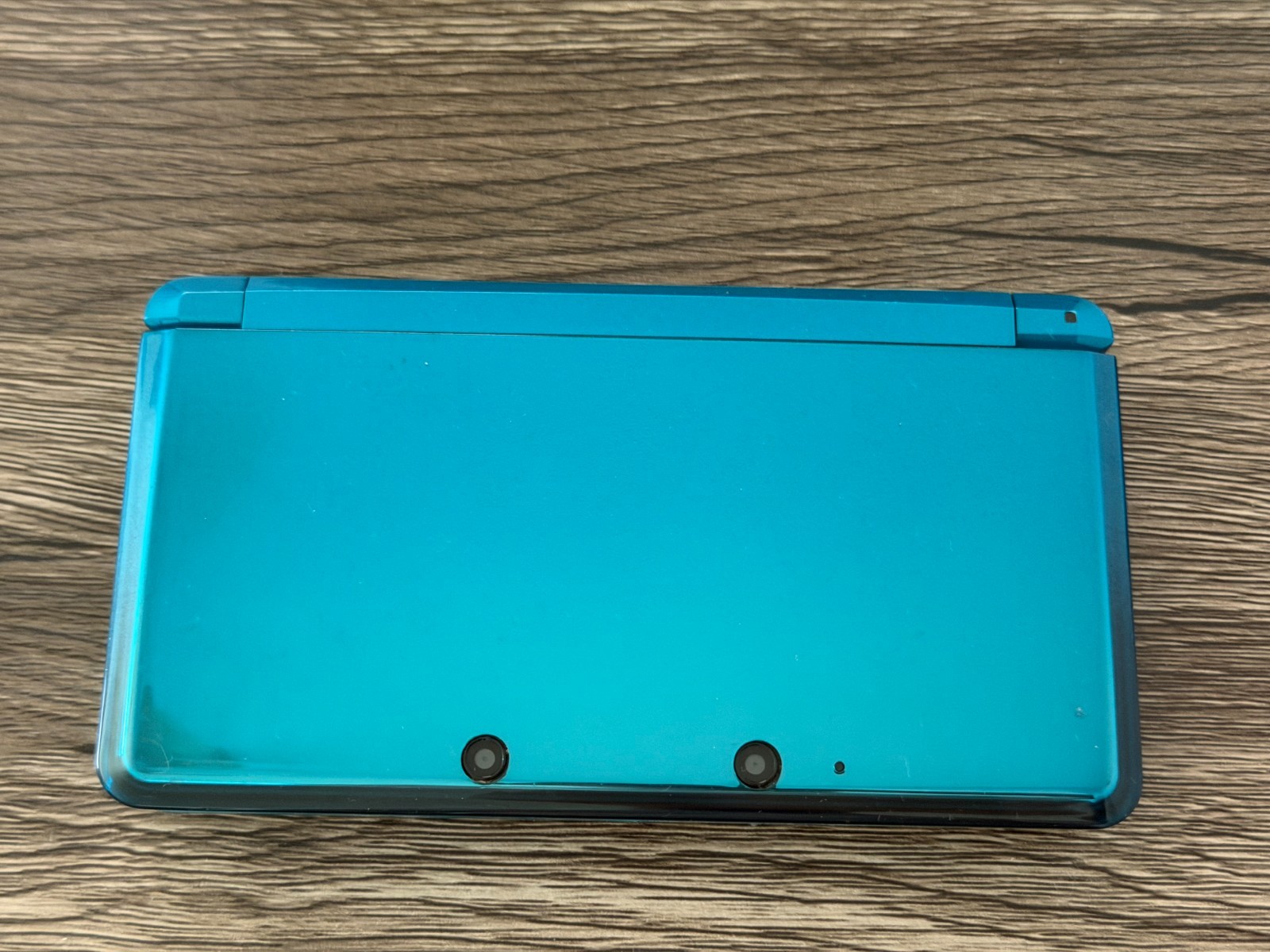 Nintendo 3DS Aqua Blue Console Complete In Box CIB w/ Charging PAL EUROPE