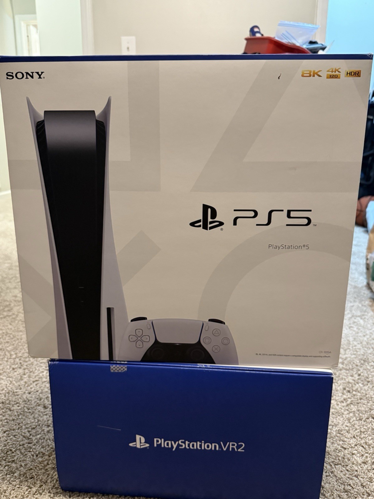 Sony PlayStation 5 Disc with PSVR2 and Inzone Headphones. Great Condition