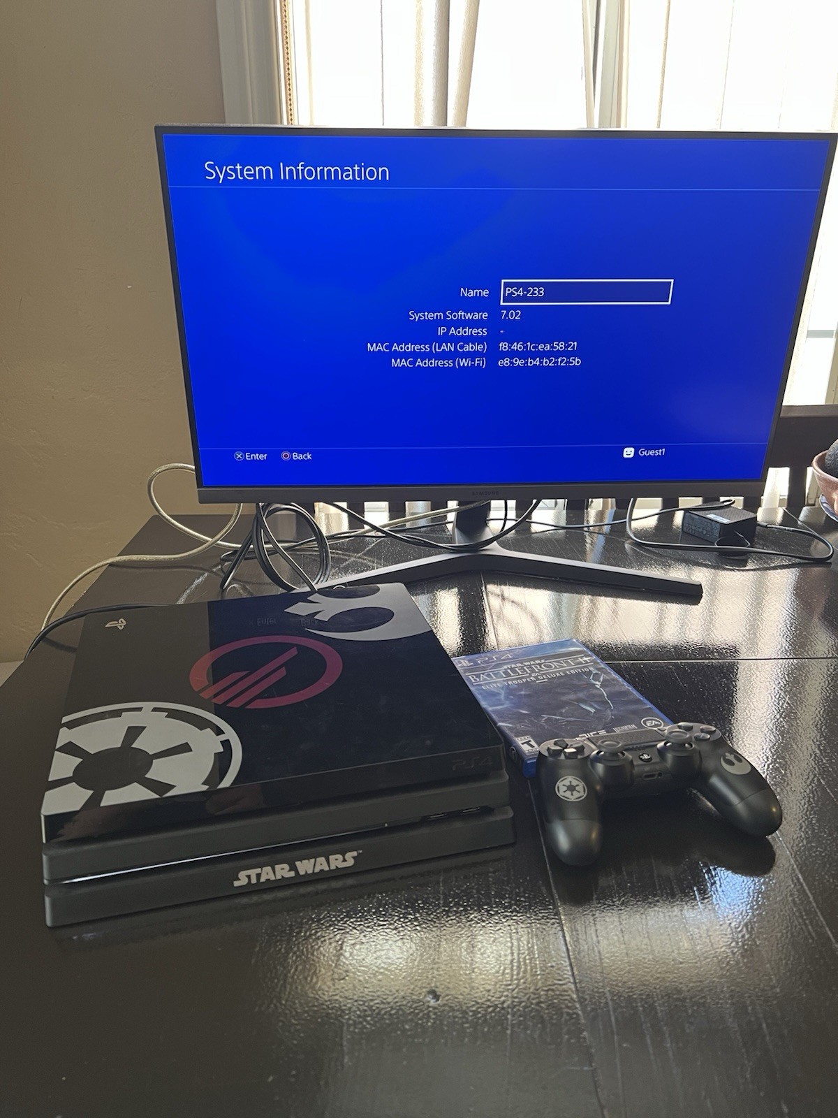 Sony PlayStation 4 Pro STAR WARS: Battlefront II Limited Edition Bundle, 1TB,…