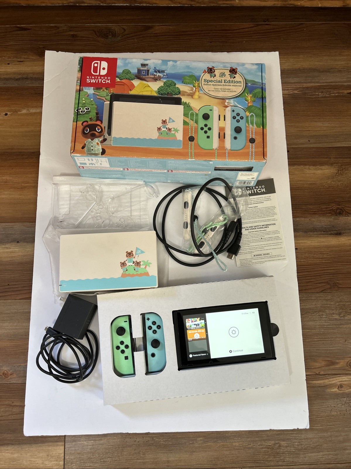 Nintendo Switch HAC-001(-01) Animal Crossing: New Horizon Special Edition – 32GB