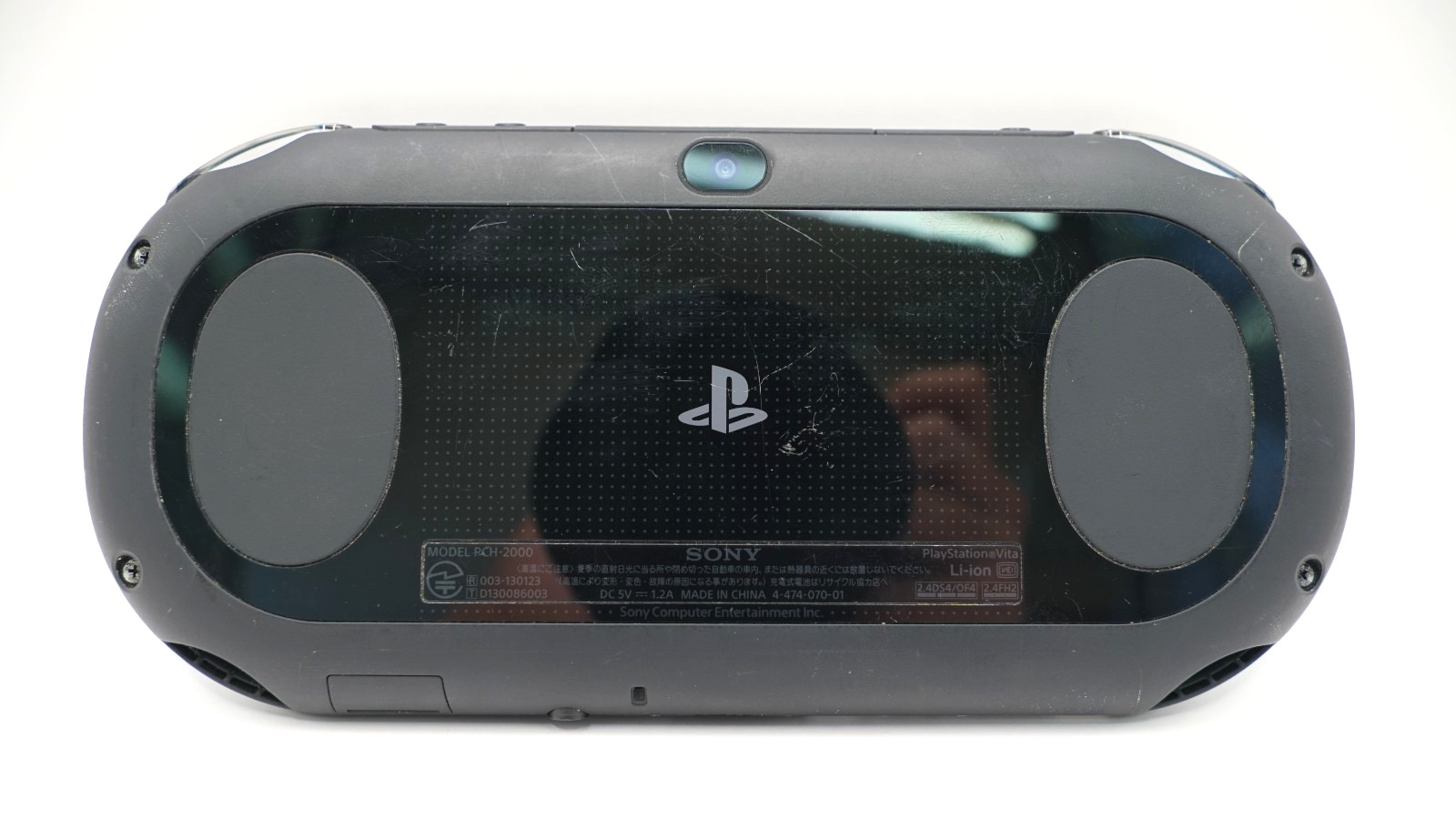 Sony PS Vita Slim PCH-2000 Black + 4 Games + 8GB Memory Card Tested Japan