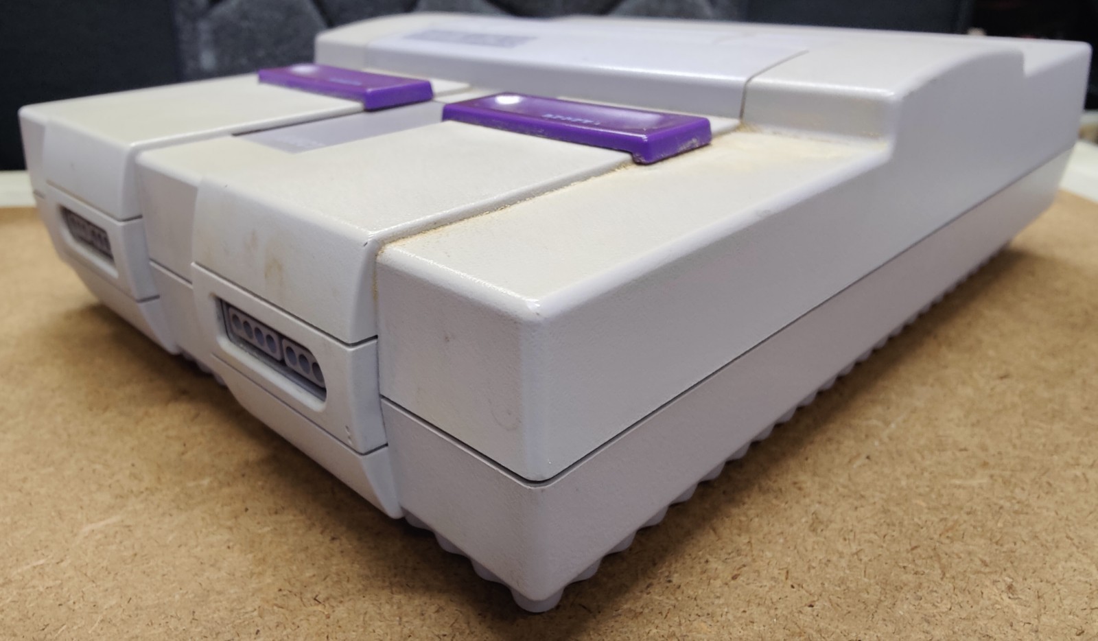 Super Nintendo SNES Console Only As Is – Parts/Repair – blue screen of death