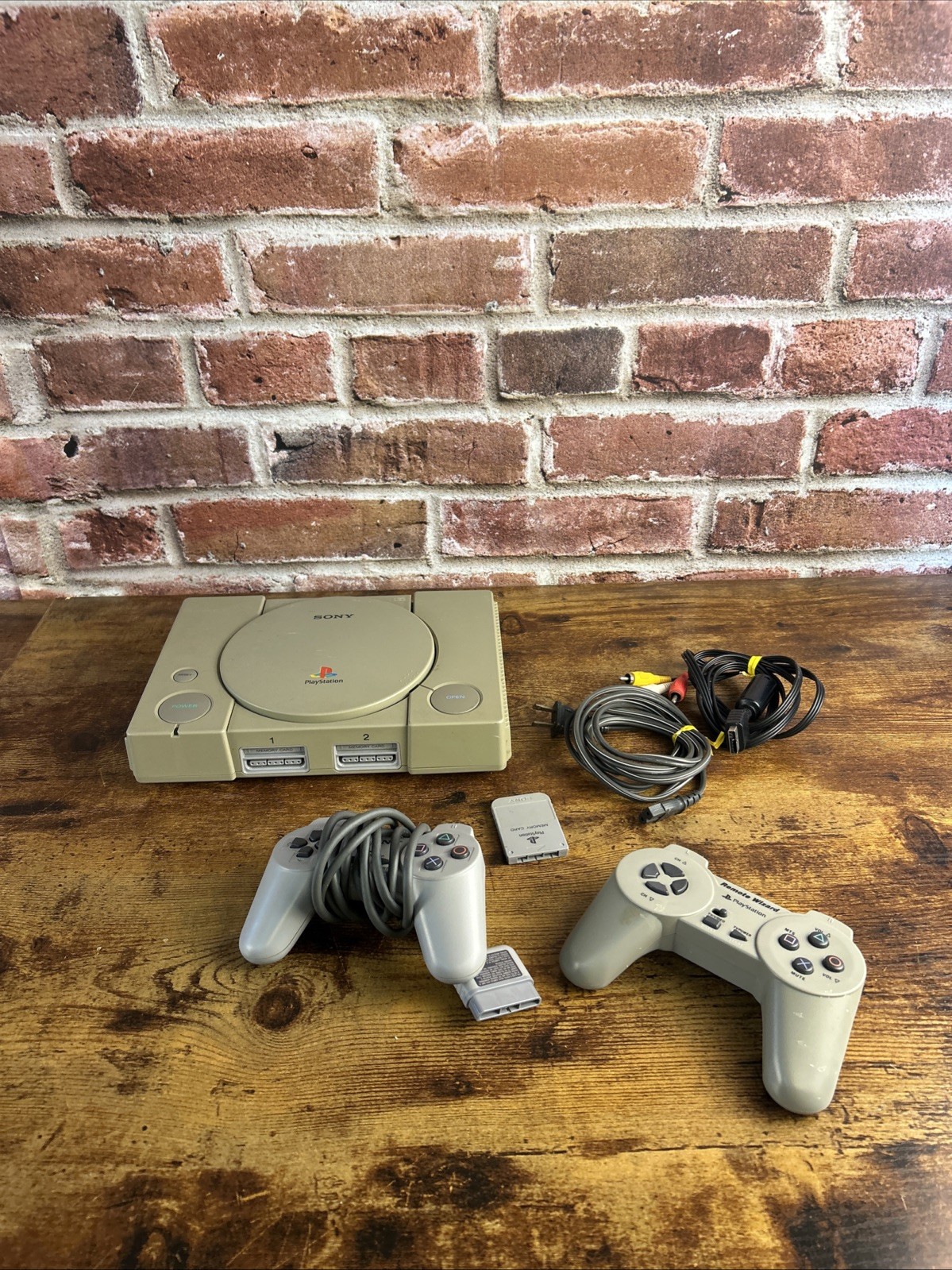 Sony PlayStation PS1 SCPH-1001 Console As Is Untested