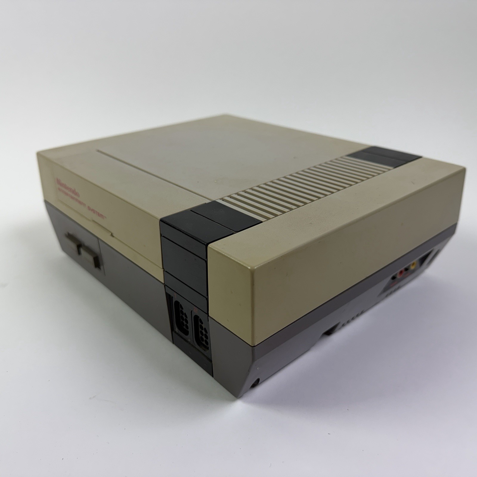 Nintendo NES Gray Video Game Console NES-001 Input and Power Cables *Read