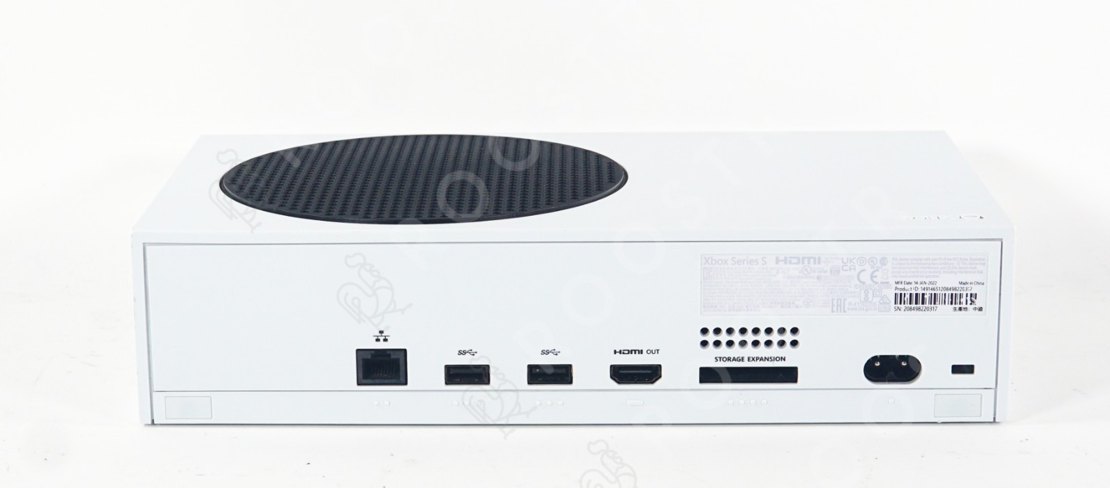 Microsoft Xbox Series S 512GB Console Power Cord Controller HDMI White Very Good